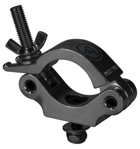 PROTRUSS C6002B clamp for 48-51mm rør Sort. SWL 200Kg. M10. TUV sertifisert.